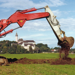 Erschließung des bayerischen Oberlandes mit Erdgas durch ESB 1983
